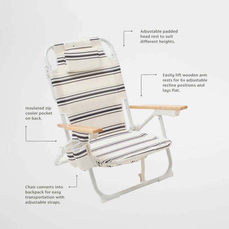 Chaise De Plage Confortable Et Pliante Pour Detente En Exterieur Casa Fes 6