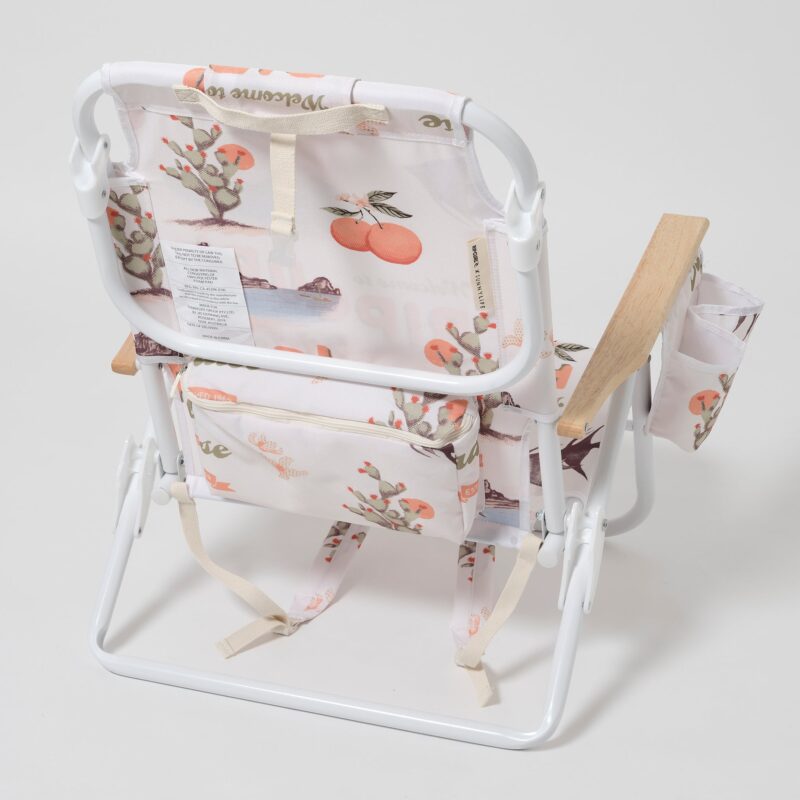 Chaise De Plage Confortable Et Resistante Style Paradise Pour Detente Exterieure 2
