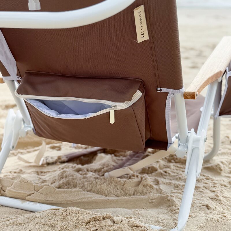 Chaise De Plage Confortable Style Bois Flotte Rustique Ideale Pour Detente Exterieure 4