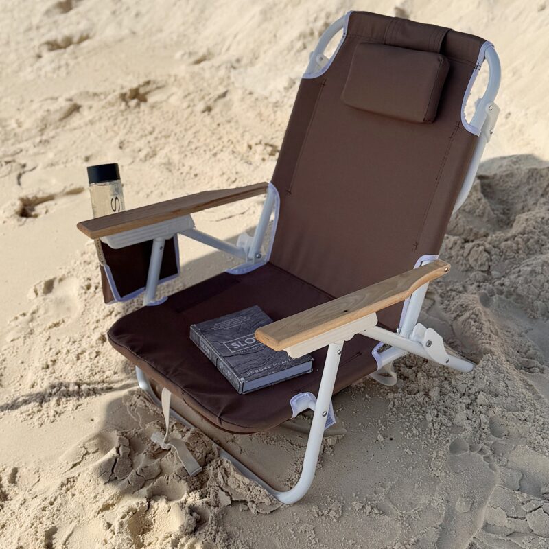 Chaise De Plage Confortable Style Bois Flotte Rustique Ideale Pour Detente Exterieure 6