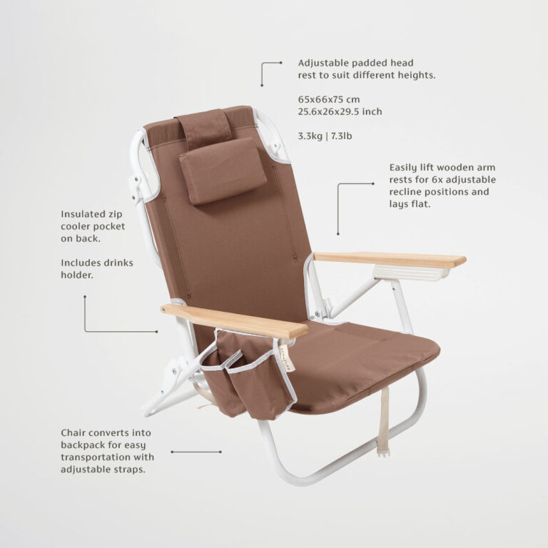 Chaise De Plage Confortable Style Bois Flotte Rustique Ideale Pour Detente Exterieure 7