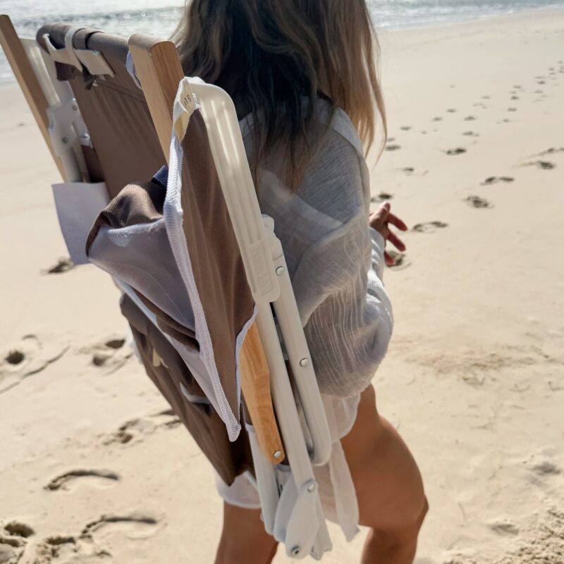 Chaise De Plage Confortable Style Bois Flotte Rustique Ideale Pour Detente Exterieure 8