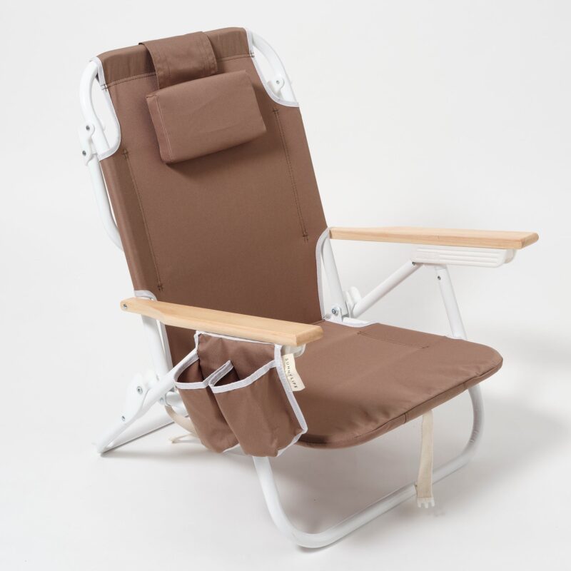 Chaise De Plage Confortable Style Bois Flotte Rustique Ideale Pour Detente Exterieure 9