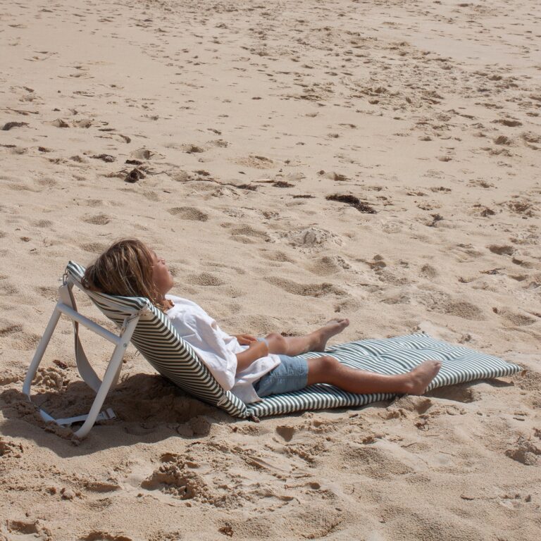 Chaise De Plage Inclinable Olive Vacay Confortable Detente Exterieure Garantie 6