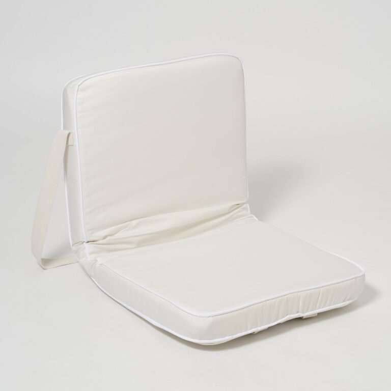 Chaise Pliante Portable Creme Style Casa Assise Confortable Ideale Interieur Exterieur 10