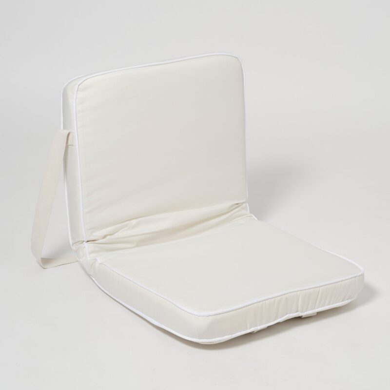Chaise Pliante Portable Creme Style Casa Assise Confortable Ideale Interieur Exterieur 10