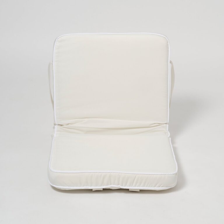 Chaise Pliante Portable Creme Style Casa Assise Confortable Ideale Interieur Exterieur 6