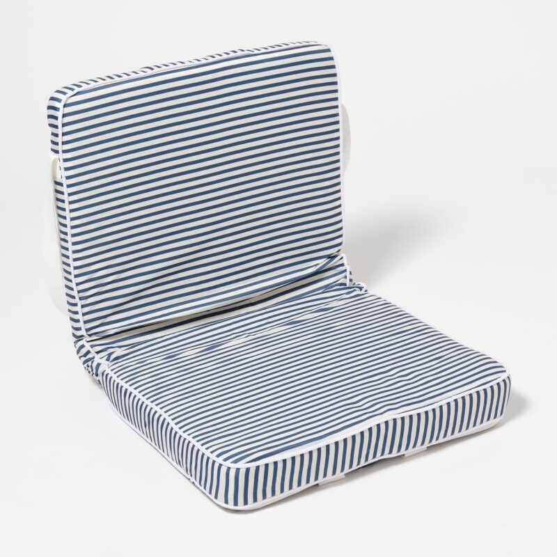 Chaise Pliante Portable Rayures Resort Ideale Camping Plage Jardin 7
