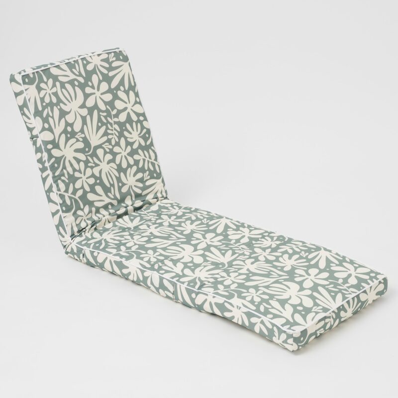 Fauteuil Long Bain De Soleil Olive Relaxant Exterieur Interieur Confort Ultime 2