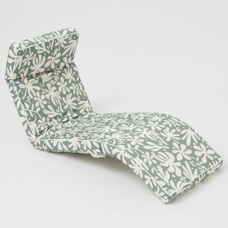 Fauteuil Long Bain De Soleil Olive Relaxant Exterieur Interieur Confort Ultime 4