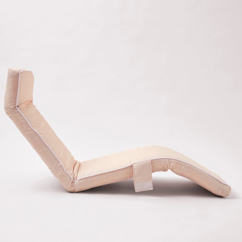 Fauteuil Long Confortable Couleur Sable Ideal Detente Interieur Exterieur 1