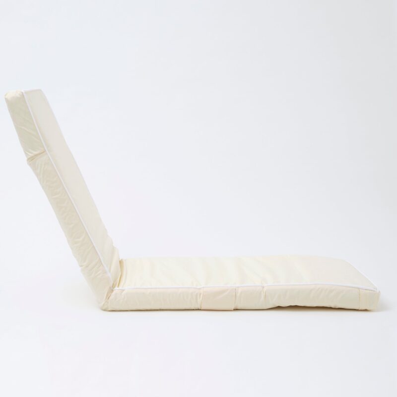 Fauteuil Relax Confortable Couleur Sable Ideal Pour Detente En Interieur Ou Exterieur 3