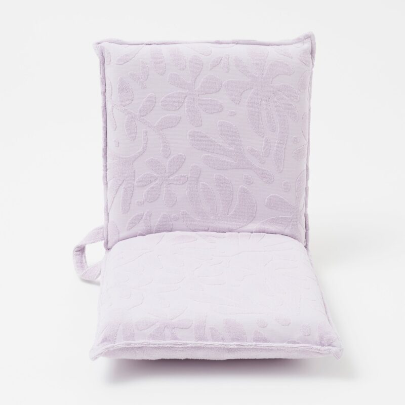 Siege Pliant Confortable Lilas Pastel Luxe Ideal Exterieur Et Detente 2