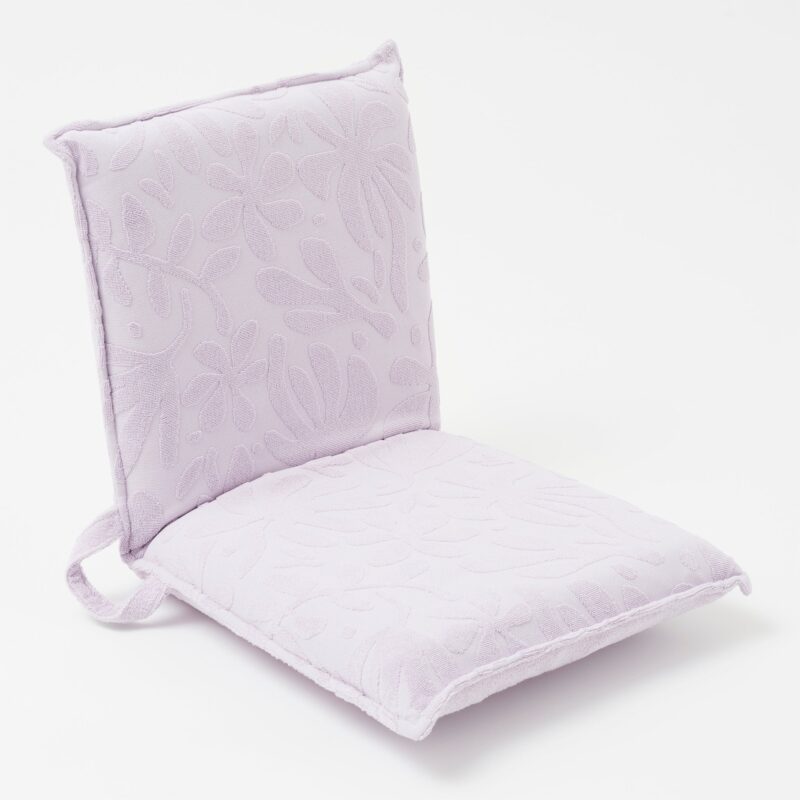 Siege Pliant Confortable Lilas Pastel Luxe Ideal Exterieur Et Detente 7