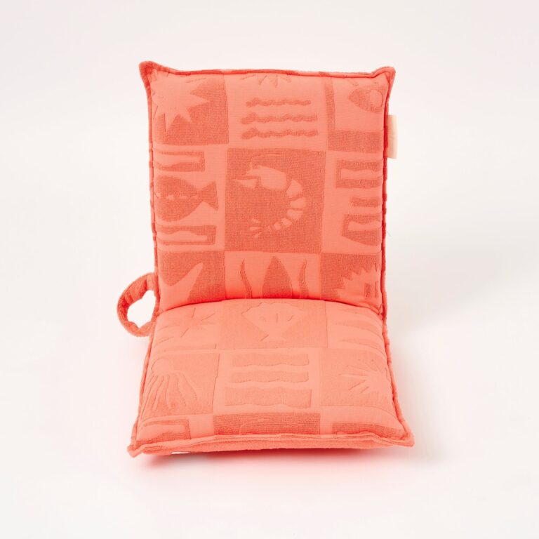 Siege Pliant Portable Plage Coral Confort Et Detente En Exterieur 3