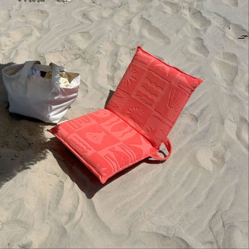 Siege Pliant Portable Plage Coral Confort Et Detente En Exterieur 4